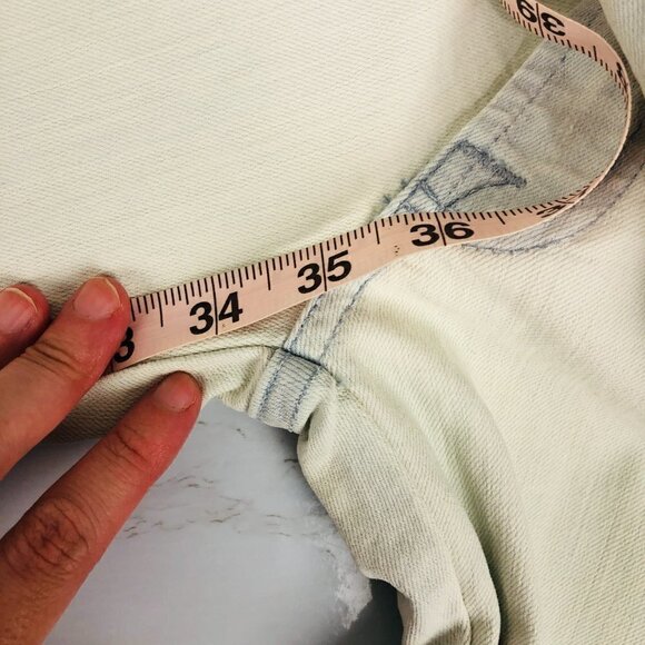 NWT 7 For All Mankind Straight Leg Light Wash Jean 31 - Picture 11 of 13